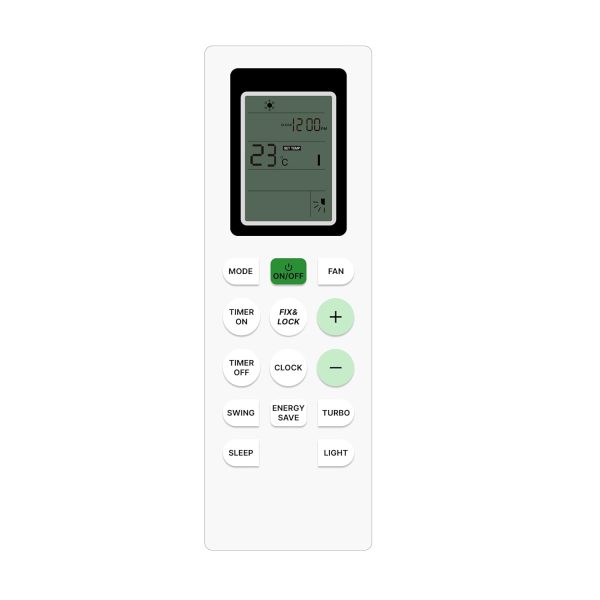 ZIEVA Compatible with Bluestar AC Remote Replacement for 1, 1.5, 2 ton Split/Window Air Conditioner - Please Match The Original Remote (AC 226 A)
