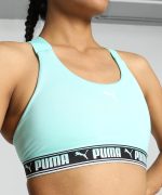 Puma Women Polyester Lightly Padded Wirefree Sports Bra - Image 3