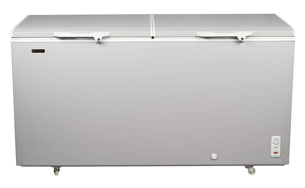 Elanpro EF 555 Double Door Chest Freezer (520L) with No Cost EMI Offer