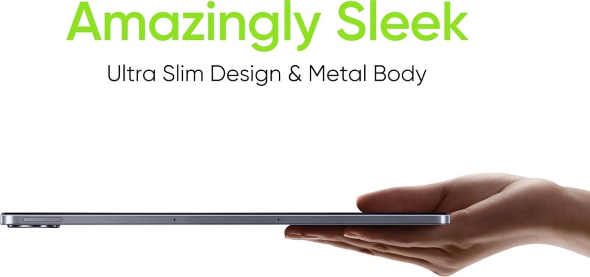 REALME Pad 2 4G (6GB RAM, 128GB Storage, Inspiration Grey) | Expandable Upto 2 TB | 11.5" 2K Super Display | MediaTek Helio G99 Processor | 33W SUPERVOOC Charging | 8360 mAh Battery | 8MP+5MP Camera - Image 11