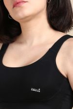 &Circus Airsoft Non Padded Sports Bra for Women | Active Wear Full Coverage Bra for Women | Comfy Full Coverage Lounge Bra | - Image 3