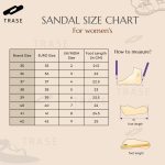 TRASE Women's Fashion Sandal, Faux Leather, Comfortable and Stylish Wedges| Soft Cushion Footbed For Women & Girls | For Casual Wear & Formal Wear Occasions 2.5 inches heel - Image 7