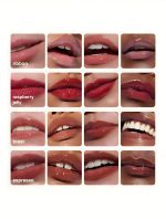 Velixy peptide lip tint – sheer color & hydrating finish | lip gloss for women & girls, 12hr wear multi-use like lip balm – 3 fl oz / 10ml (Raspberyy Pack of 1) - Image 4