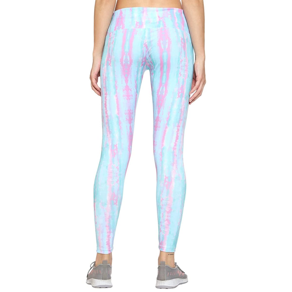 Urban Komfort Women's Slim Fit Poly Cotton Printed Seamless Track Pants for Yoga, Gym, Workout, Dance, Running | Tie & Die Print - Image 5