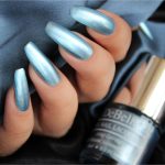 DeBelle Gel Nail Polish Aqua Frenzy (Metallic Sky Blue Nail Paint)|Non UV - Gel Finish |Chip Resistant | Seaweed Enriched Formula| Long Lasting|Cruelty and Toxic Free| 8ml - Image 5