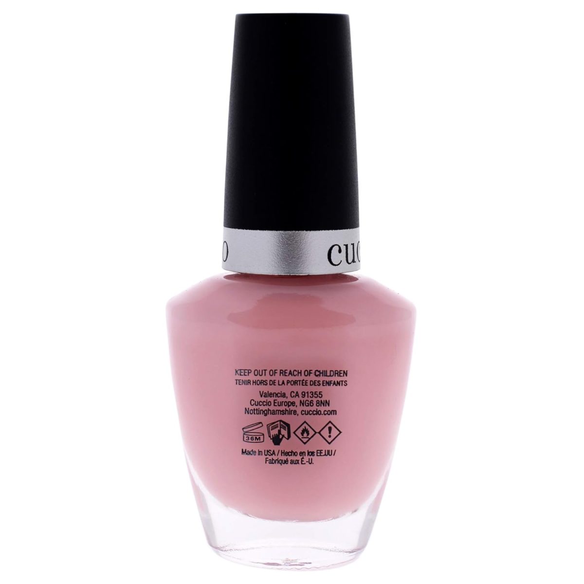Cuccio Color Nail Polish Nail Paint, See It All In Montreal.43 Ounce - Natural Soft Pink - Image 2