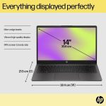HP 14 (2025), AMD Ryzen 5 7520U Quad Core - (8 GB/512 GB SSD/AMD Radeon Graphics/Windows 11 Home) Thin and Light Business Laptop/14.0" HD Display/Ash Grey/1.36 kg/MS Office 2021 - Image 6