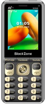 Blackzone Winx 4G Plus 3GB RAM/16GB ROM with JIO/Whatsapp, Facebook, Instagram Support