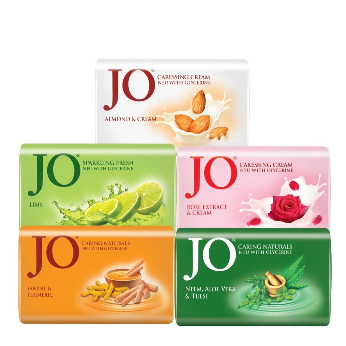 JO Almond Cream Soap Pack of 8, 150 gram - Image 7