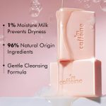mCaffeine Brightening Tan Removal Soap - 1% Kojic Acid & Glutathione -Pack of 3x100g | Niacinamide, Glycolic Acid - Reduce Dark Spots | Tangy Guava Perfumed Bar | Moisturizing Bath Soap for Women, Men - Image 6