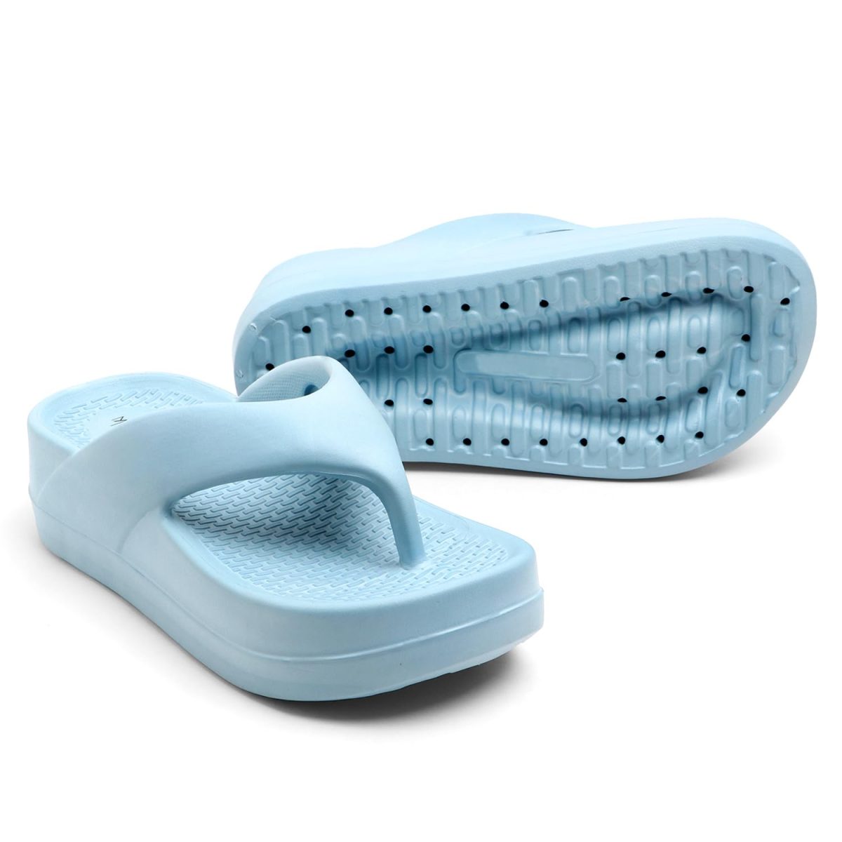 MILESTOE Iris Women Comfortable Slippers | Ergonomic Footbed | Lightweight | Platform Heel | Cushioned Sole | Latest, Stylish and Trendy Flip-Flops for Girls and Ladies - Image 6