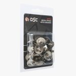 DSC Unisex Adult's Metallic-Fiber Metal Spikes & Spanner for Cricket Shoes, Multicolour - Image 2