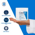 CeraVe Moisturizing Cream For Dry To Very Dry Skin (454g) - Formulated with 3 Essential Ceramides And Hyaluronic Acid | Non-Comedogenic Moisturizer For Face and Body - Image 5