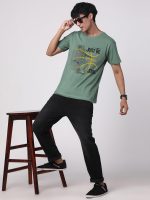 ADRO Men's Graphic Printed 100% Cotton T-Shirt - Regular Fit, Printed T-Shirts for Men - Image 6
