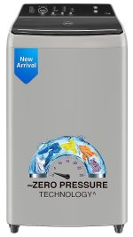 Godrej 7 Kg 5 Star Zero Pressure Technology Fully-Automatic Top Load Washing Machine Appliance With 26 Customisable Wash programs (WTEON VLVT 70 5.0 FDTN SVGZ, Silver Glaze)