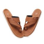YOHO Snugly Ethnic Orthopedic Slippers for Men | Diabetic Blood Circulation | Toe Ring Slip-On | Stylish Lightweight Flip Flops with Footpharma Footbed | Anti-Skid Chappals for Everyday
