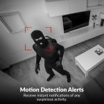 CP PLUS 4MP Wi-fi PT Home Security Smart Camera | 360˚ with Pan & Tilt | Two Way Talk | Cloud Monitoring | Motion Detect | Night Vision | Supports SD Card (Up to 128 GB) | Alexa & OK Google - CP-E41A - Image 4
