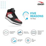 ASIAN Carnival-02 Men's High Top Casual Chunky Fashion Sneakers,Dancing Shoes | Basketball Shoes with Rubber Outsole for Boys… - Image 4