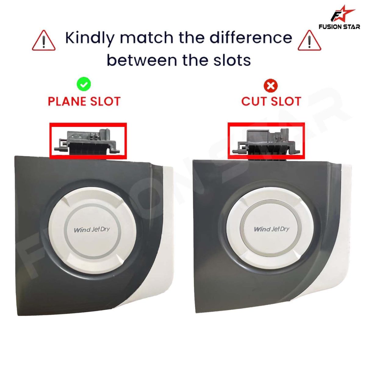 FUSION STAR Spin Lid Dryer Door Wind Jet Dry Compatible with LG Semi Automatic Washing Machine Colour Grey (Pack of 1 Pcs) (FS-115) - Image 4
