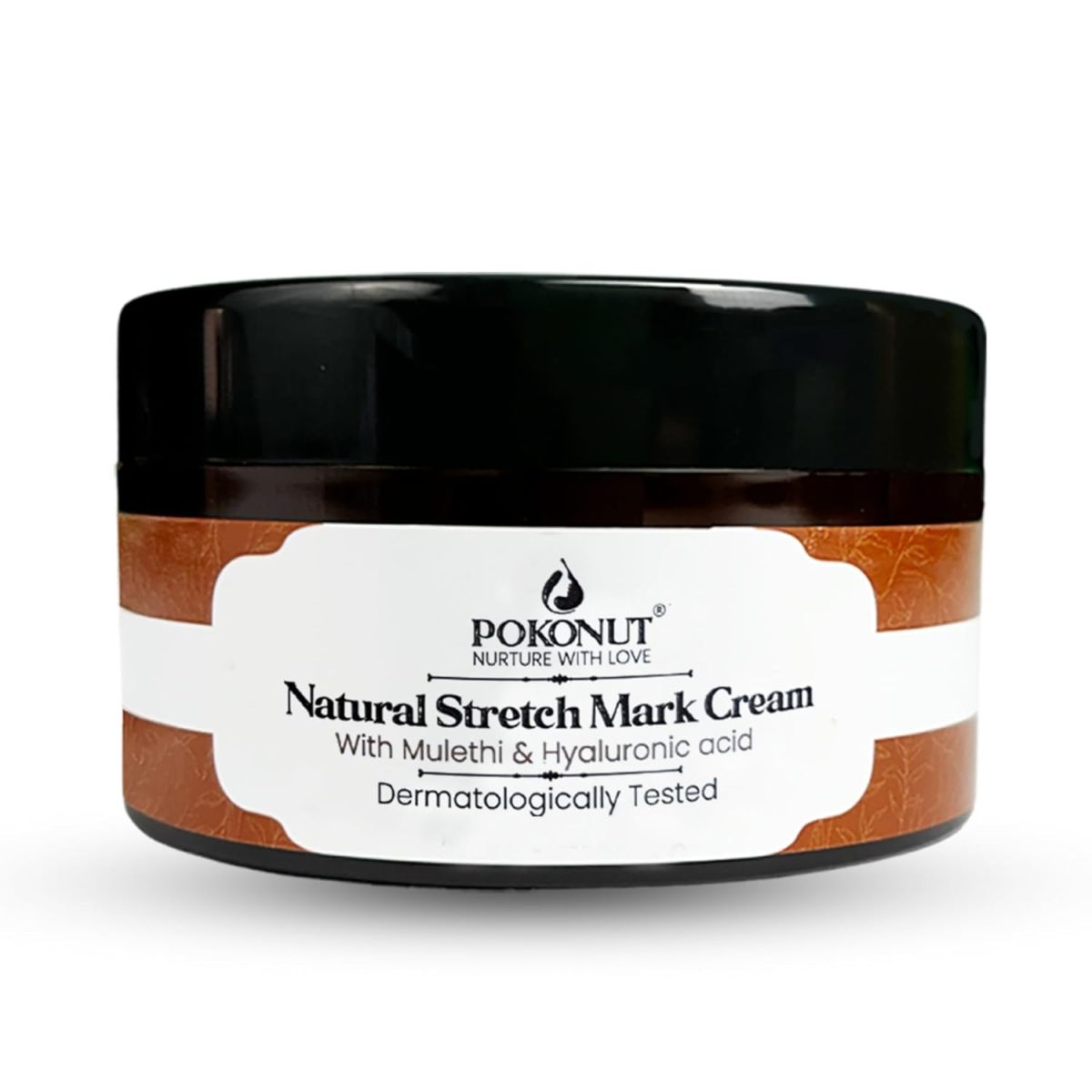 POKONUT - nurture with love Ayurvedic Stretch Mark Cream | Improves Appearance Of Fresh And Mature Stretch Marks | Infused With Hyaluronic Acid & Rosehip Oil | Natural And Cruelty-Free | 50 Gm - Image 9