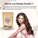 Hindya Ayurvedic Luxury Reetha Powder For All Type Of Hair (100 Grams) - Image 5