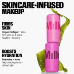 Beauzy X Milk Cooling Water Jelly Tint – Sheer Lip + Cheek Stain with Vegan Collagen, Seawater + Aloe – Hydrating, Long-Lasting, Buildable Lip Tint + Blush (Chill Red) - Image 3
