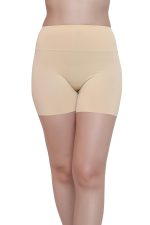GLAMORAS® Nylon Spandex High Waist Under Skirt Shorts for Women & Girls Under Dress Shorts High Waist Stretchable Skin Fit Tights Cycling Shorts Biker Bicycle Shorts