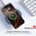 TheGiftKart Ultra-Hybrid Crystal Clear Back Case Cover for iPhone 16 Pro | Shockproof Design | Camera Protection Bump | Hard Clear Back | Bumper Case Cover for iPhone 16 Pro (Transparent) - Image 7