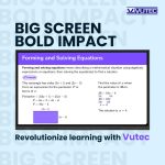 V Vutec Interactive Flat Panel (ADPM) | 8 GB RAM 256 GB ROM | Android 14 | USB, HDMI, VGA, Display Ports | Smart Digital Board Screen Ideal for Teaching, Content Creation & Office Use - 65 Inches - Image 5