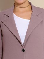 Selvia Co-ord Set for Women|Collared Neck Co-ord Set for Women| Blazer and Trouser|Solid Co-ord Set|Coat and Pant|2 Piece|Formal Co-ord Set for Women| Lycra Co-ord Set - Image 7