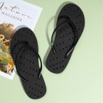 DRUNKEN Slippers for Men Women Flip Flops Chappals Slides Sandals Stylish Sleeper Man Sliders Footwear Flats Girls Ladies Clogs Bathroom Daily Use Chapal Hawai Black- 6-7 UK - Image 2