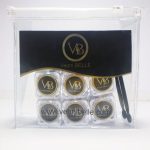Loose, Highly Pigmented Holographic Glitter HD Eye Pigment - Long Lasting, Easy to Blend. Metallic Glitter Set of 6 - Light Shade - Image 5