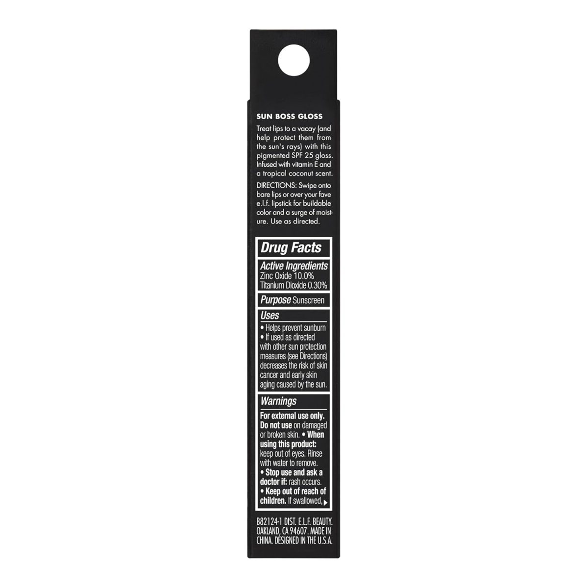 e.l.f. Sun Boss Gloss Spf 25, Pigmented Lip Gloss For A High-Shine Finish, Moisturizing & Conditioning Formula, Vegan & Cruelty-Free, It's Your Mauve, Glossy, Liquid, All - Image 6