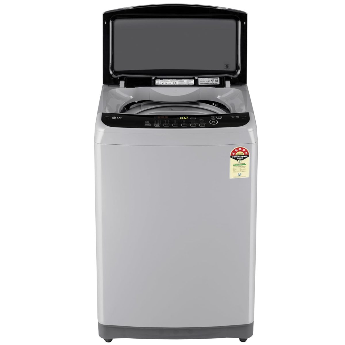 LG 8 Kg 5 Star Smart Inverter TurboDrum Fully Automatic Top Loading Washing Machine (T80SPSF1Z, Punch + 3, 2023 Model, Middle Free Silver) - Image 12