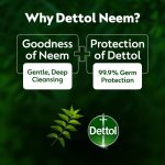 Dettol Neem Bathing Soap Bar With Pure Neem Oil, 75G (Buy 3 Get 1 Free), Combo Offer On Bath Soap - Image 2
