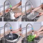 Pack of 2 Activated Carbon Faucet Water Filters Home Kitchen Faucet Tap Water Tap Filter Multilayer Clean Purifier Filter Cartridge Five Layer Water Filter Tap Filter (6 Month Warranty) (A) - Image 3