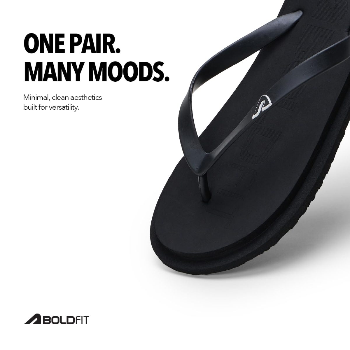 Boldfit Slippers for Man, One-Piece Eva Sliders, Flip Flops & Chappal for Men, Soft Cushioned Footbed, Quick-Dry Design, Water-Resistant & Crack-Resistant Everyday Comfort Footwear & Beach Wear - Image 5