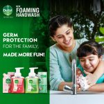 Dettol Foaming Handwash Pump - Strawberry (Pack of 2-250ml each) | Rich Foam | Moisturizing Hand Wash | Soft on Hands - Image 4