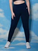 Clovia Women's Snug Fit High Rise Ankle-Length Activewear Sport Tights - Image 2