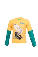 V4U Kids Long Sleeves Printed Tshirt with Doctor Sleeves Pack of 3 - Image 3