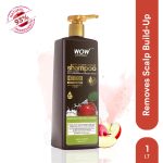 WOW Skin Science Apple Cider Vinegar Shampoo - 1L | Mild Anti-Dandruff Shampoo For Daily Use | Suitable For Men & Women | Balances PH Level | Contains No Sulphates, Parabens or Harmful Chemicals - Image 2
