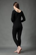 FF Winter Wear Thermal Upper Vest and Bottom Lower Warmer Combo for Women Long Johns Underwear Set - Image 2