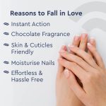 GUBB Nail Paint Remover Dip & Twist | Acetone Free | Removes nail-enamel instantly | contain vitamin E| Skin-friendly |Intensely moisturizes | Best For Natural Fingernail | Chocolate Aroma - 80ml - Image 6