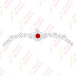 Comet Busters Traditional Bridal Bengali Wedding Bindi For Women (BENGALI-1) (BV1983) - Image 2
