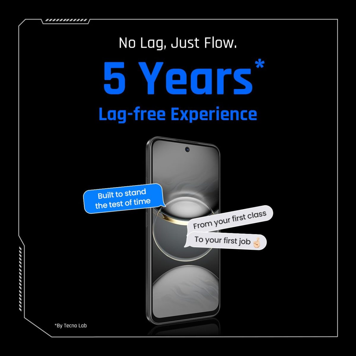 TECNO POVA 6 NEO 5G (Midnight Shadow, 6GB+128GB) | Advanced AI Features | 108MP Ultra Clear AI Camera | D6300 Powerful Processor | 5 Year Lag Free Fluency | 5000 mAh Battery | InBuilt Infrared and NFC - Image 6