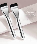 2 Pcs Foundation Brushes for Makeup, Foundation Brush, Makeup Brush Ultra Thin Straight Line Foundation Flat Head Facial Mask No Trace No Powder Concealer - Image 5