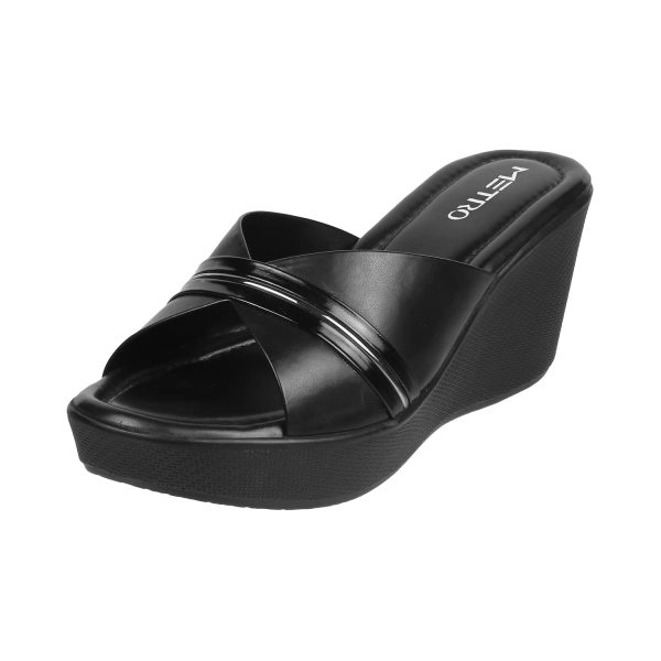 Metro Women Wedge Heel Fashion Slip-on