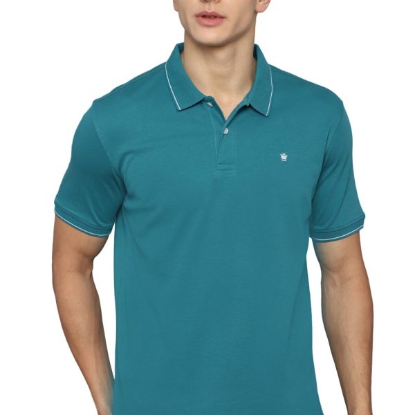 Louis Philippe Men's Cotton Regular Fit T-Shirt