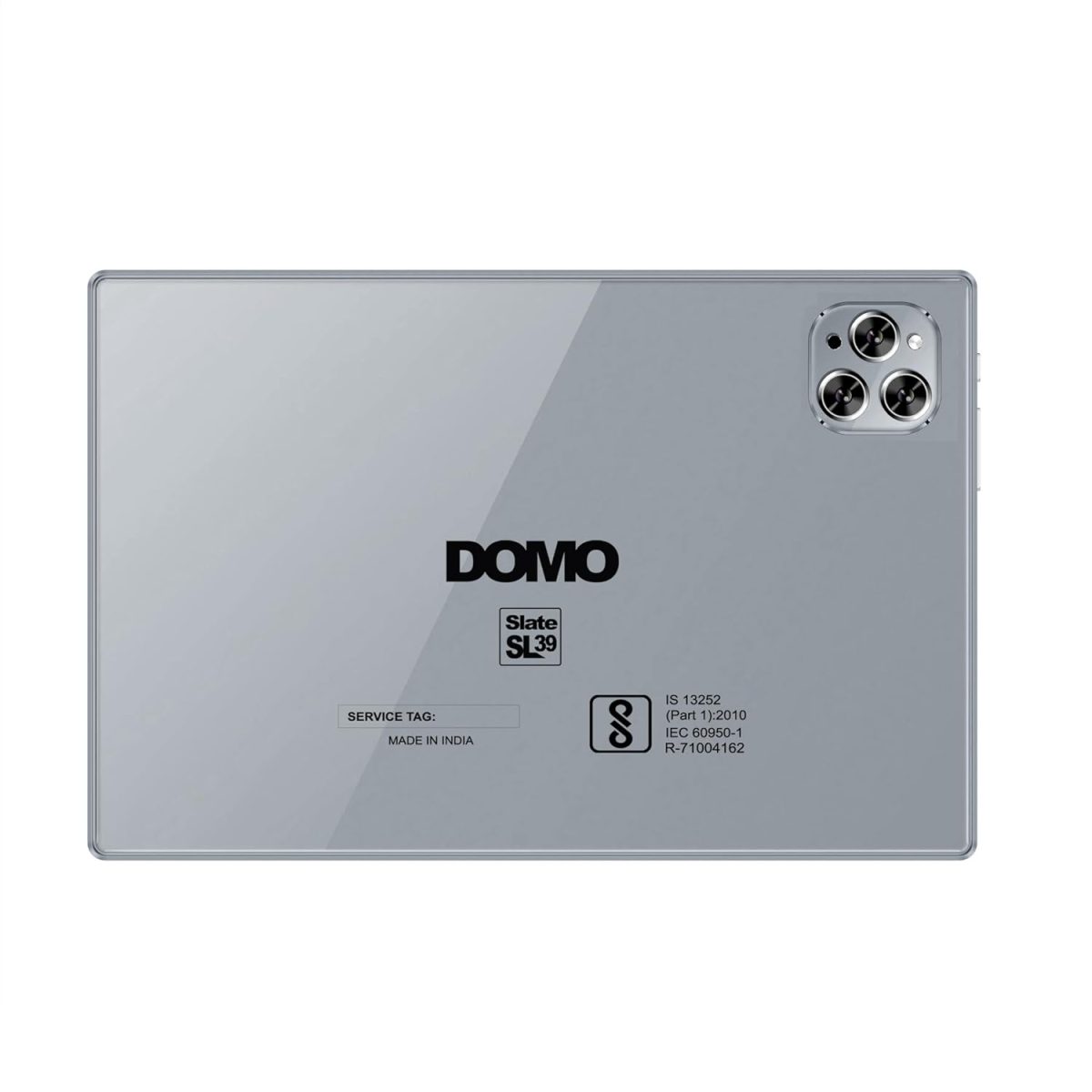 DOMO Slate SL39 OS13 10.1-Inch Tablet PC, 4GB RAM + 32GB Storage,1TB Expandable, 4G, Bluetooth, Dual SIM, Octa Core CPU, GPS, [Grey] - Image 2