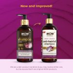WOW Skin Science Onion & Collagen Anti-Hairfall Shampoo|Reduces Hairfall|Strengthens Roots|Nourishes Scalp|Prevents Breakage|Enhances Hair Thickness and Shine|New & Improved Formulation|500ml - Image 2